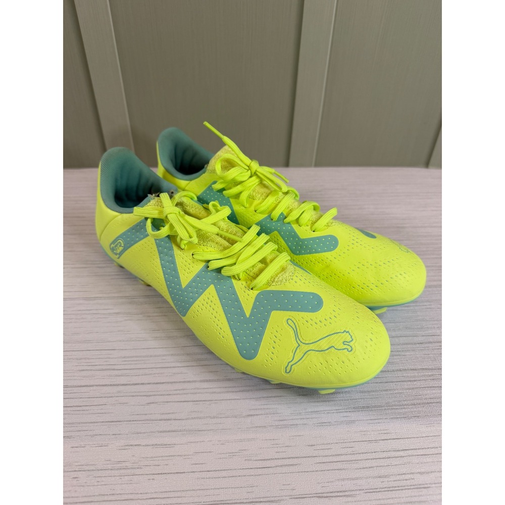 Puma Ultra Play FG AG Soccer Cleats Mens 10 Fizzy Light Yellow 107187-03